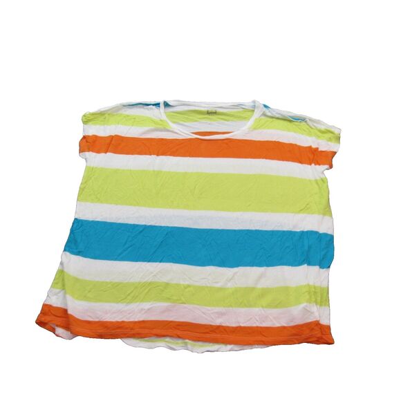 JC Penny, Womens Large Tshirt,  Striped short sleeve - Picture 1 of 8